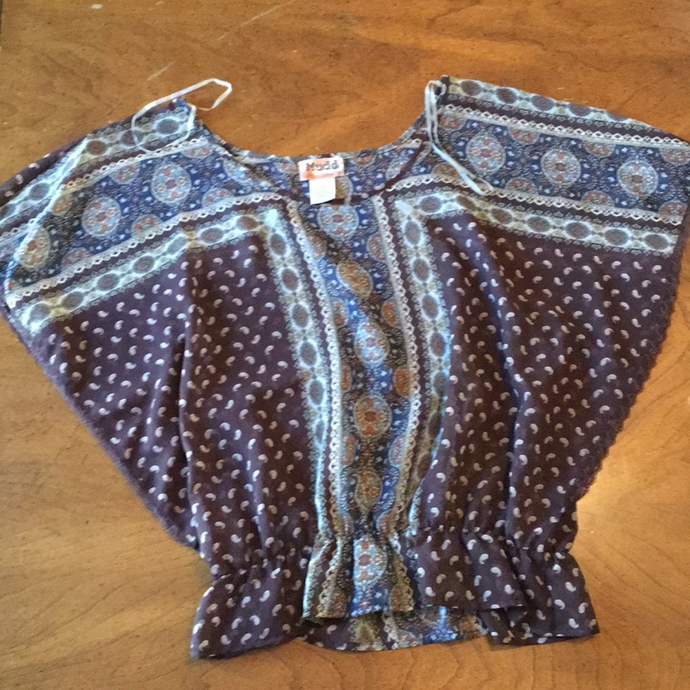 Women's brown blouse